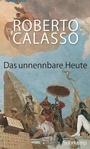 Cover: Das unnennbare Heute - Suhrkamp