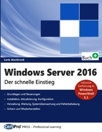 Abbildung von: Windows Server 2016 - CertPro Limited