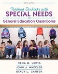 Cover: Teaching Students with Special Needs in General Education Classrooms, Loose-Leaf Version - Pearson