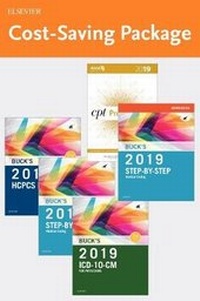 Abbildung von: Step-By-Step Medical Coding 2019 Edition - Text, Workbook, 2019 ICD-10-CM for Physicians Edition, 2019 HCPCS Professional Edition and AMA 2019 CPT Professional Edition Package - Saunders