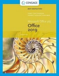 Abbildung von: New Perspectives Microsoft Office 365 & Office 2019 Introductory, Loose-Leaf Version - Course Technology Inc