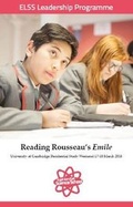Cover: Reading Rousseau's Emile 2018 - EMalone Publications
