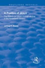 Cover: A Poetics of Jesus - Routledge