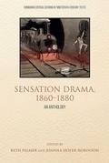 Cover: Sensation Drama, 1860-1880 - Edinburgh University Press