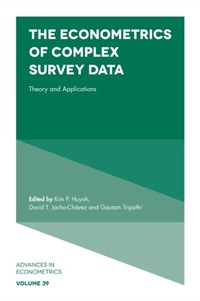 Enlarge image Cover: The Econometrics of Complex Survey Data - Emerald Publishing Limited
