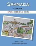 Cover: Granada. Alhambra. Spain Coloring Book - Coal Harbour Publishing