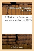 Cover: Reflexions Ou Sentences Et Maximes Morales - Hachette Livre - Bnf