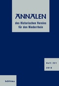 Cover: Annalen des Historischen Vereins f&uuml;r den Niederrhein - B&ouml;hlau