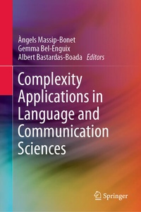 Enlarge image Cover: Complexity Applications in Language and Communication Sciences - Springer