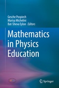Cover: Mathematics in Physics Education - Springer