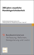 Cover: 300 Jahre staatliche Handelsgerichtsbarkeit - NWV im Verlag &Ouml;sterreich GmbH