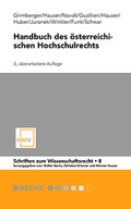 Cover: Handbuch des &ouml;sterreichischen Hochschulrechts - NWV im Verlag &Ouml;sterreich GmbH