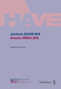 Cover: Jahrbuch SGHVR 2018 / Annales SDRCA 2018 - Schulthess Juristische Medien