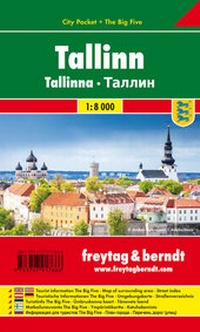 Abbildung von: Tallinn, Stadtplan 1:10.000, City Pocket + The Big Five - Freytag-Berndt und ARTARIA