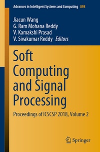 Enlarge image Cover: Soft Computing and Signal Processing - Springer