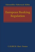 Cover: European Banking Regulation - Beck/Hart Publishing