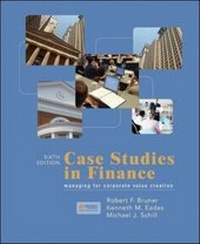 Enlarge image Cover: Case Studies in Finance - McGraw Hill Higher Education