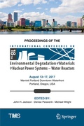 Cover: Proceedings of the 18th International Conference on Environmental Degradation of Materials in Nuclear Power Systems - Water Reactors - Springer