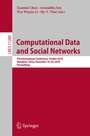 Cover: Computational Data and Social Networks - Springer