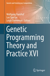 Enlarge image Cover: Genetic Programming Theory and Practice XVI - Springer