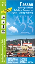 Bild: ATK25-L19 Passau (Amtliche Topographische Karte 1:25000) - Landesamt für Digitalisierung, Breitband und Vermessung, Bayern