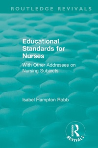 Abbildung von: Educational Standards for Nurses - Routledge