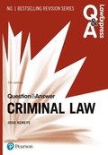 Cover: Law Express Question and Answer: Criminal Law - Pearson Education Limited
