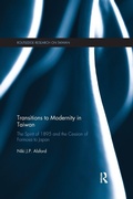 Cover: Transitions to Modernity in Taiwan - Routledge