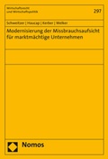 Cover: Modernisierung der Missbrauchsaufsicht f&uuml;r marktm&auml;chtige Unternehmen - Nomos