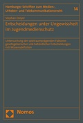 Cover: Entscheidungen unter Ungewissheit im Jugendmedienschutz - Nomos