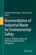 Cover: Bioremediation of Industrial Waste for Environmental Safety - Springer