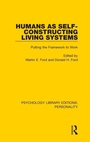 Cover: Humans as Self-Constructing Living Systems - Routledge