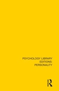 Cover: An Introduction to Personality Study - Routledge