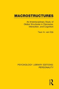 Abbildung von: Macrostructures - Routledge