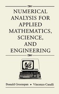 Cover: Numerical Analysis - CRC Press