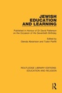 Cover: Jewish Education and Learning - Routledge