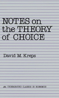 Enlarge image Cover: Notes On The Theory Of Choice - Routledge
