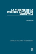 Cover: La theorie de la musique antique et medievale - Routledge