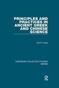 Cover: Principles and Practices in Ancient Greek and Chinese Science - Routledge
