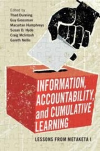 Enlarge image Cover: Information, Accountability, and Cumulative Learning - Cambridge University Press