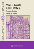 Cover: Examples & Explanations for Wills, Trusts, and Estates - Wolters Kluwer Law & Business