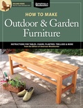 Cover: How to Make Outdoor & Garden Furniture - Fox Chapel Publishing