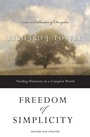 Cover: Freedom of Simplicity - Zondervan