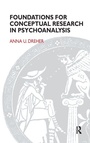 Cover: Foundations for Conceptual Research in Psychoanalysis - Routledge