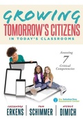 Cover: Growing Tomorrow's Citizens in Today's Classrooms - Solution Tree Press