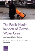 Cover: The Public Health Impacts of Gaza's Water Crisis - RAND
