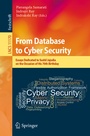 Cover: From Database to Cyber Security - Springer