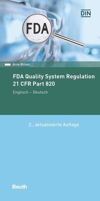 Enlarge image Cover: FDA Quality System Regulation - DIN Media