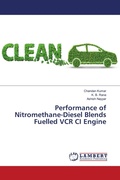 Cover: Performance of Nitromethane-Diesel Blends Fuelled VCR CI Engine - LAP Lambert Academic Publishing