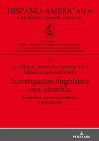 Abbildung von: Investigación lingüística en Colombia - Peter Lang Verlag